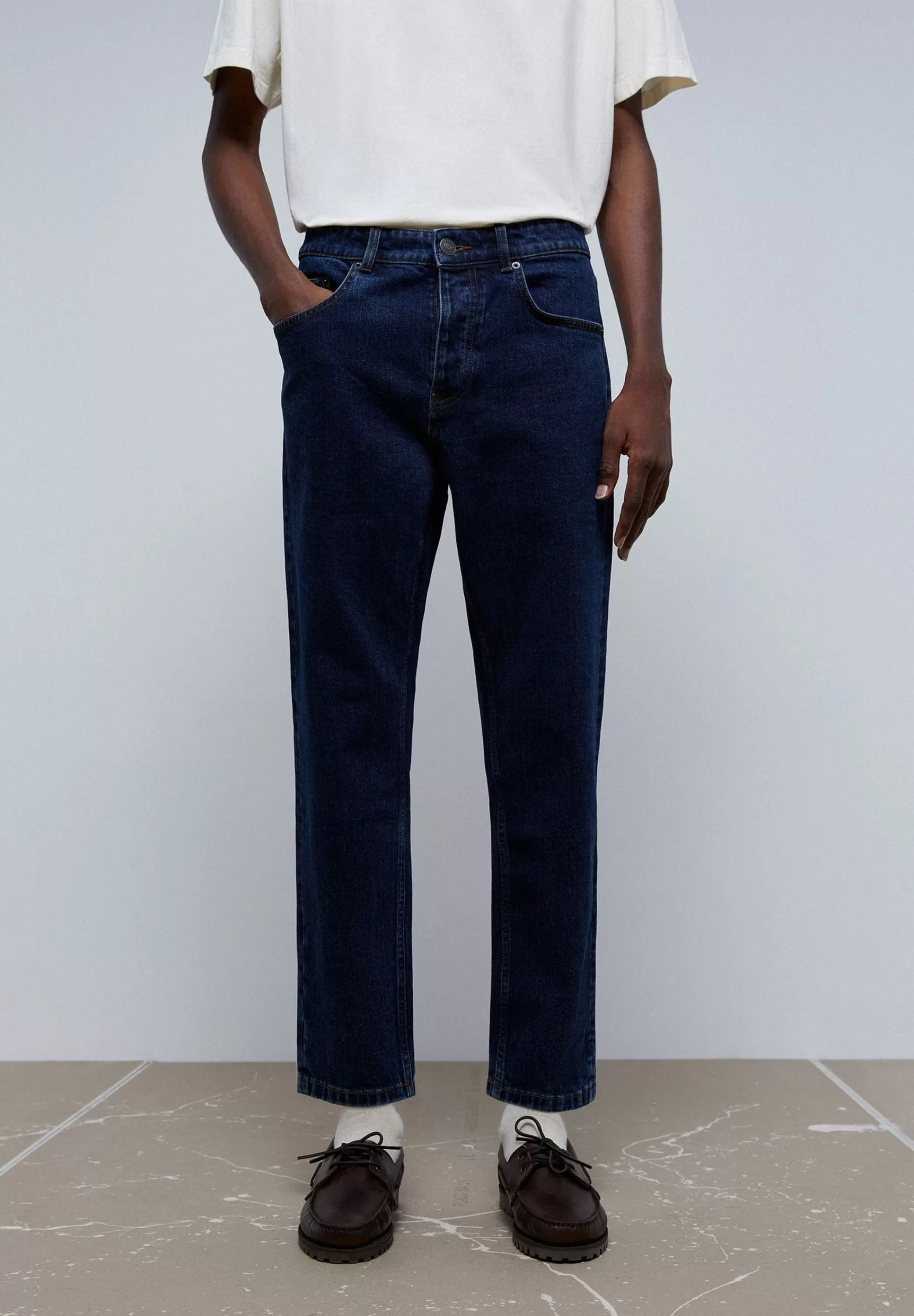 Discount Jeans Cropped Hombre Jeans