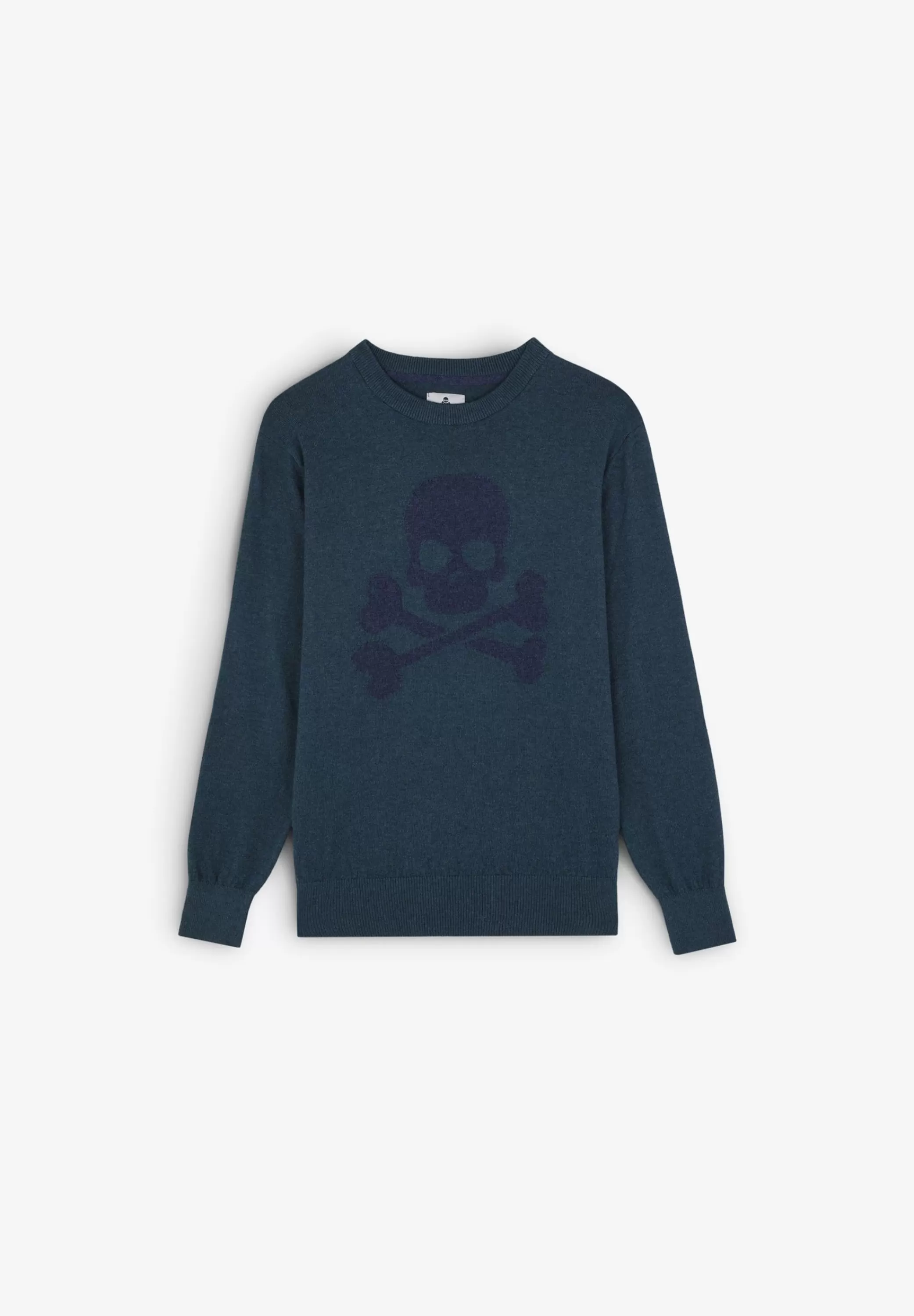 Clearance Jersey Calavera Contraste Niños Jerséis Y Cárdigans