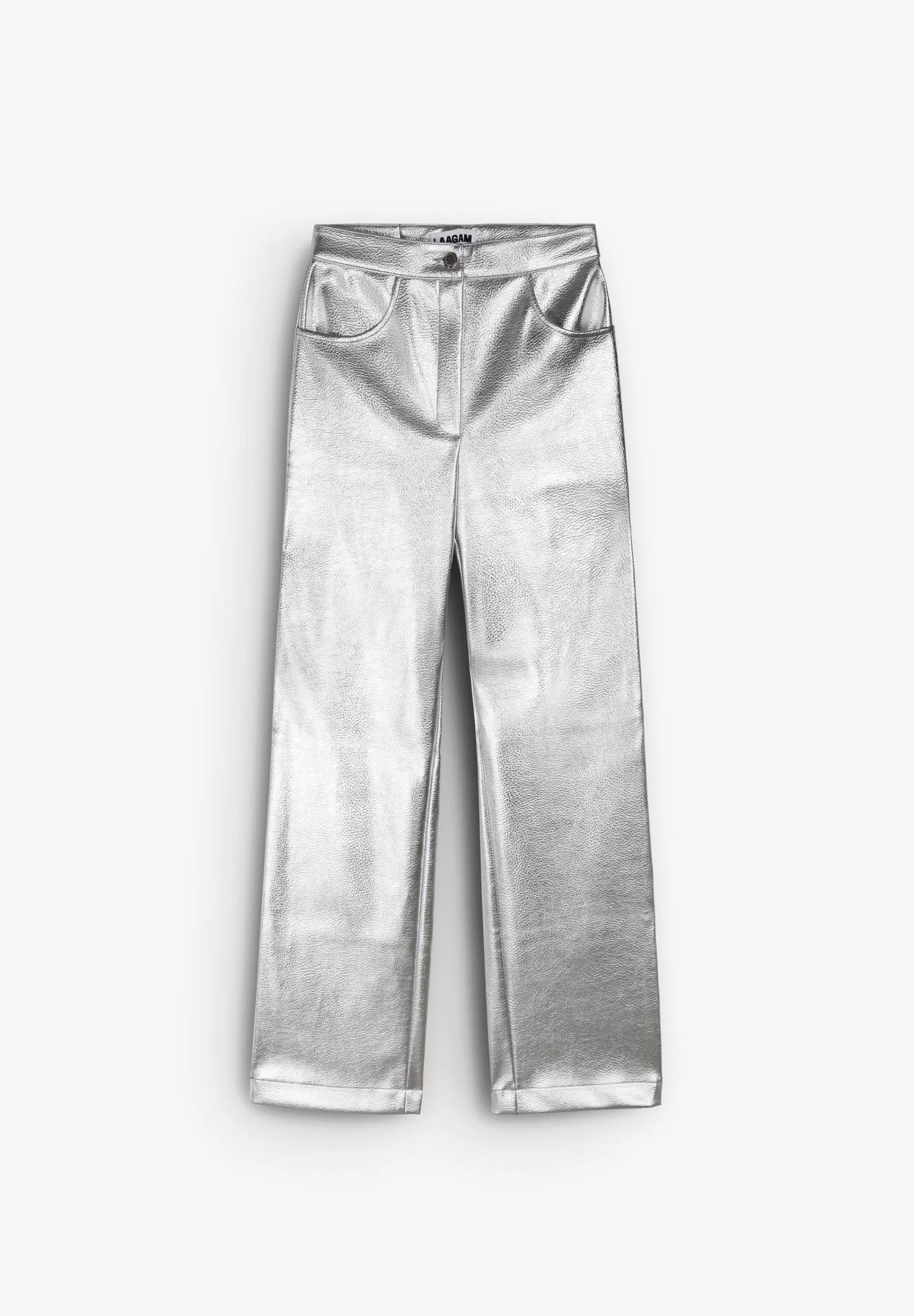 Hot | Pantalon Metalizado Studio54 Mujer Pantalones