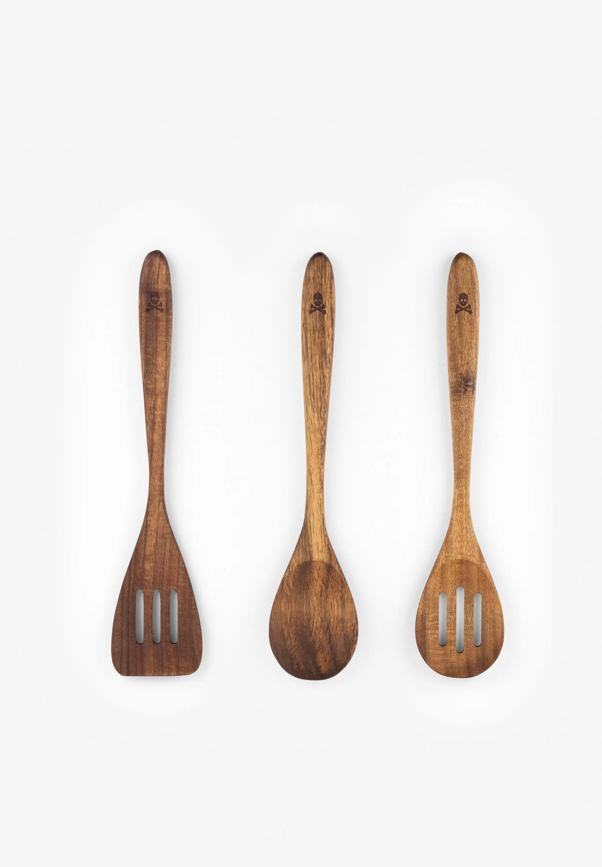 Shop Pack Utensilios De Madera Calavera Home Almacenaje Y Utensilios