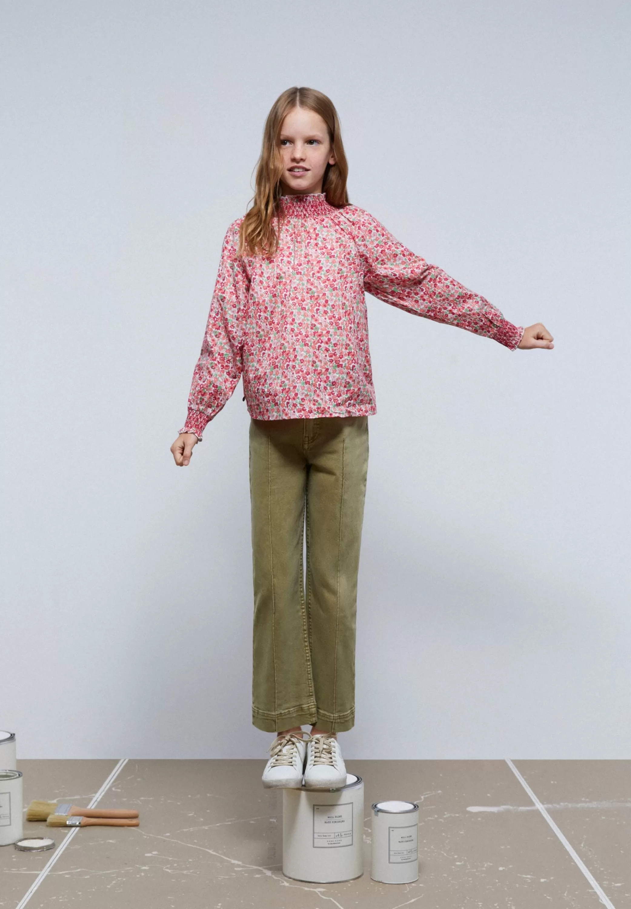 Best Sale Pantalon Culotte Costura Niños Pantalones Y Petos