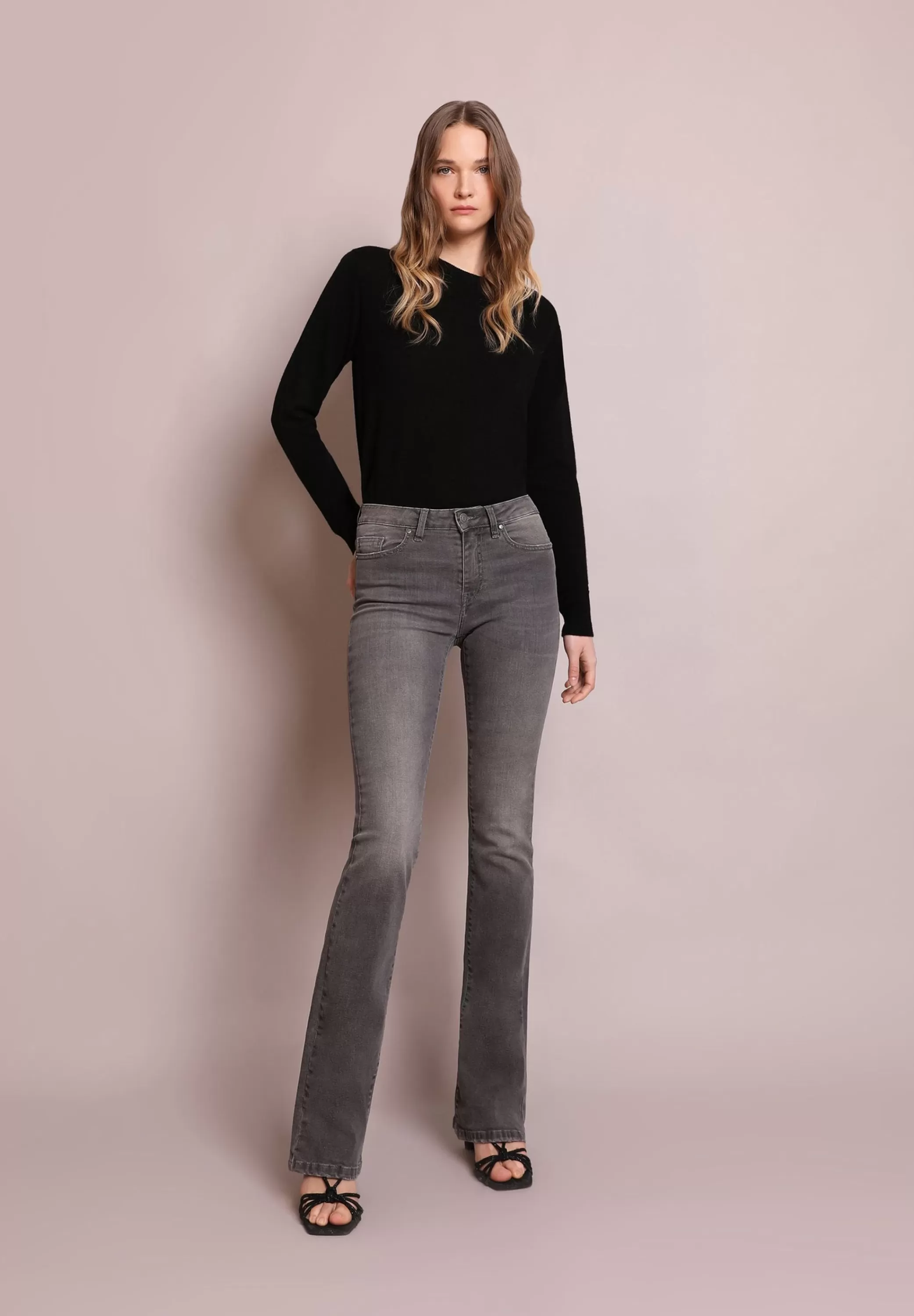 Clearance Pantalon Vaquero Bootcut Mujer Jeans