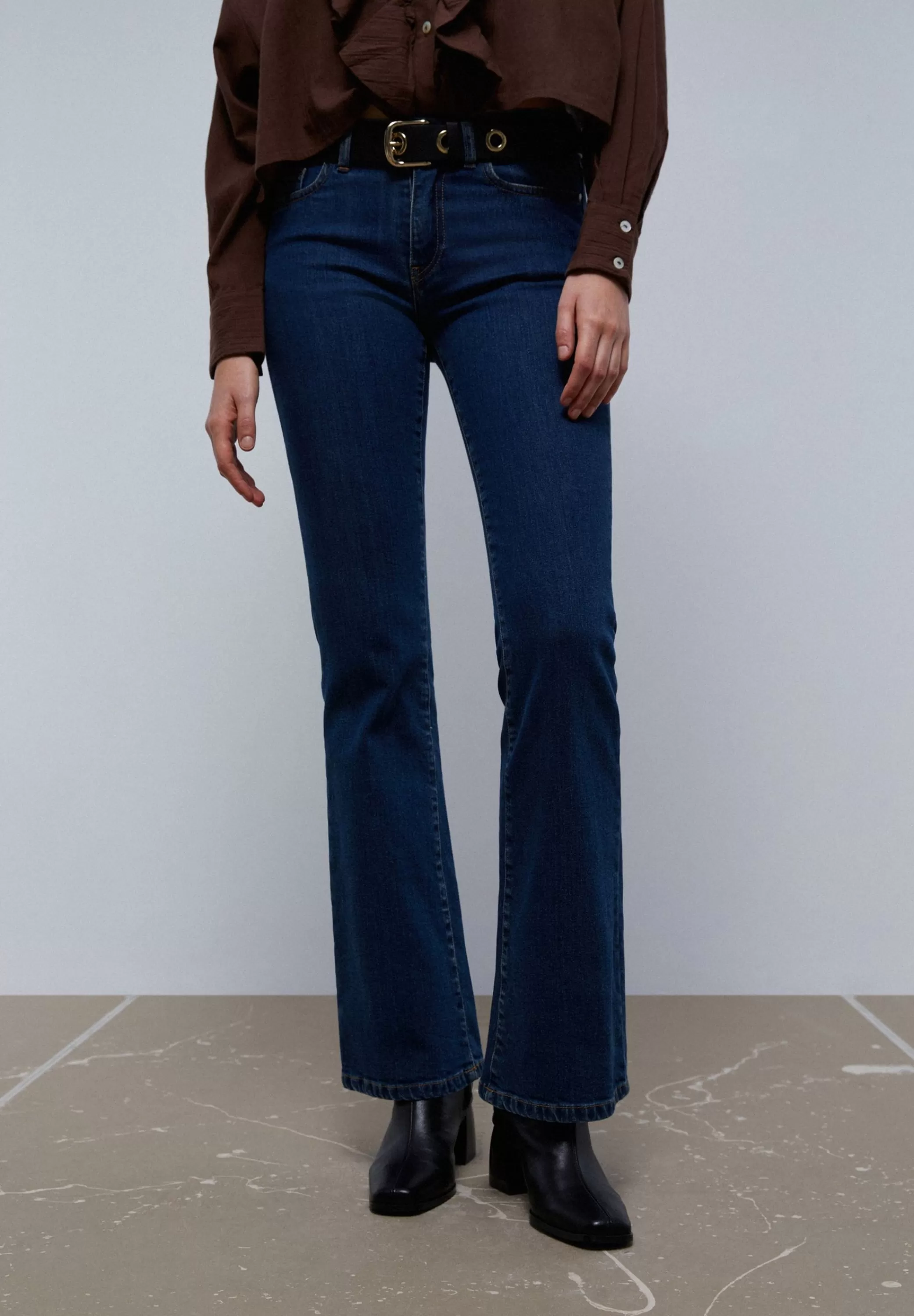 Online Pantalon Vaquero Bootcut Mujer Jeans