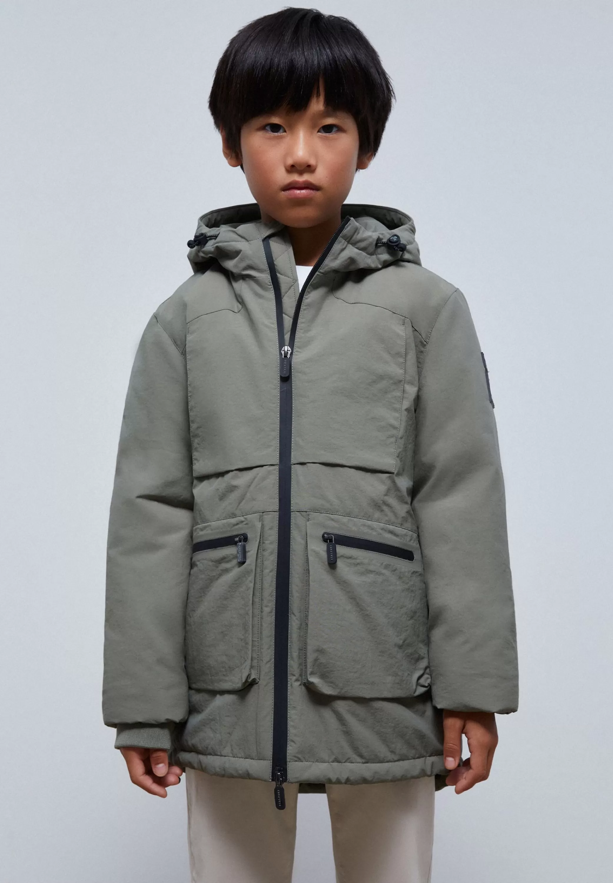 Store Parka Acolchada Niños Abrigos Y Chaquetas