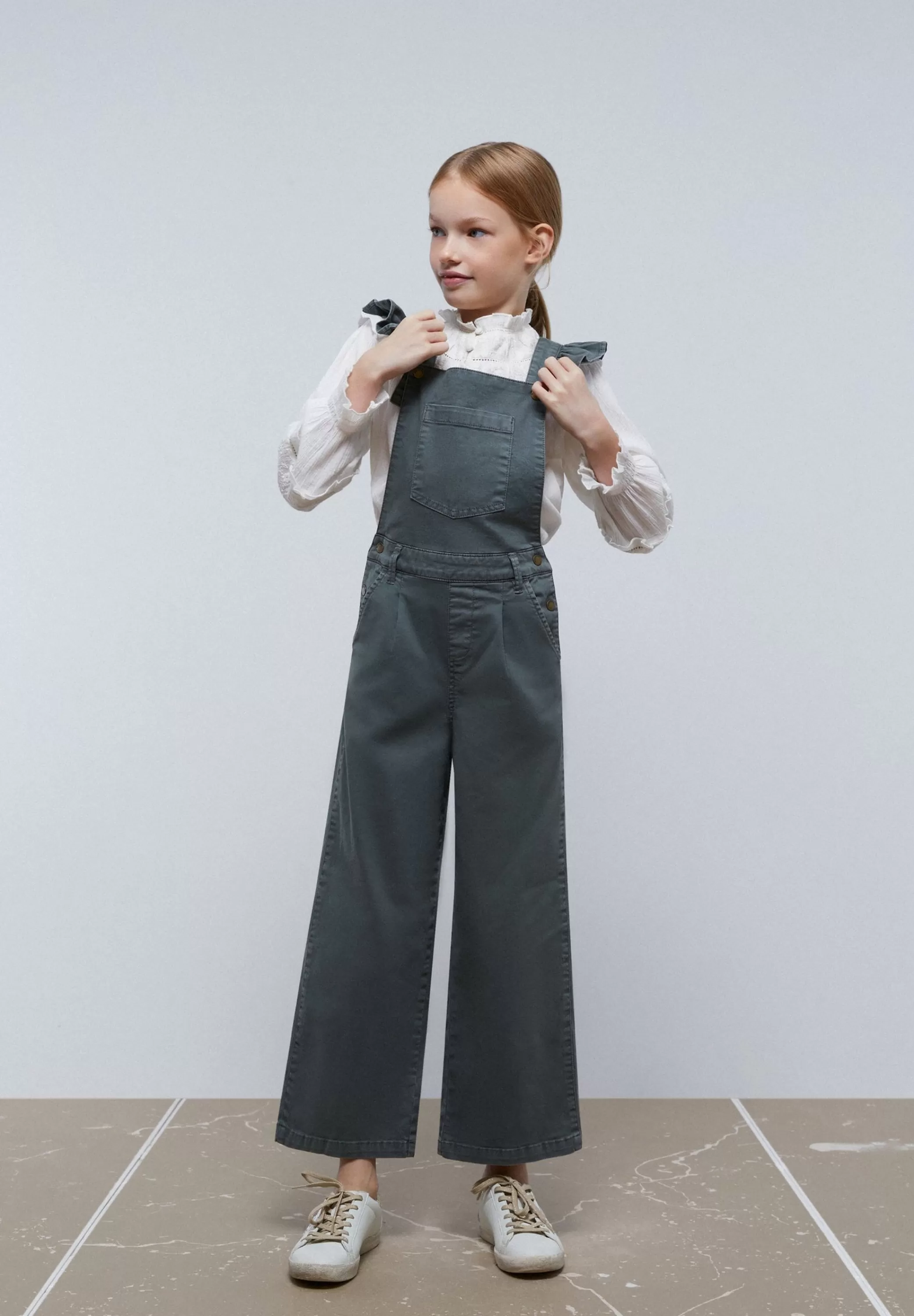 Store Peto Volantes Niños Pantalones Y Petos