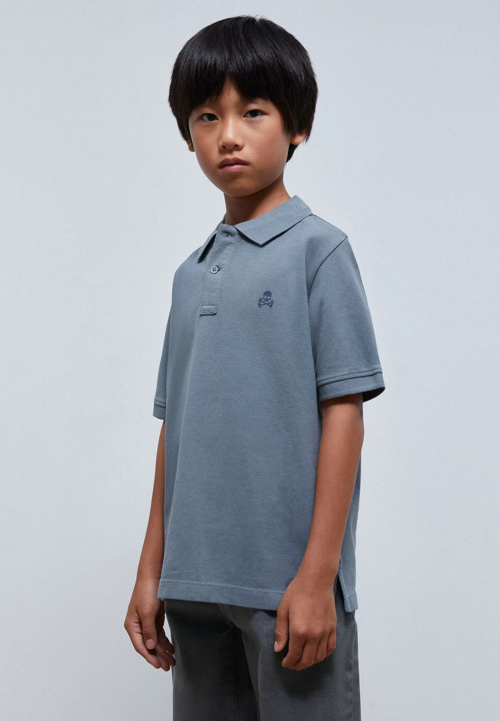 Best Sale Polo Basico Calavera Niños Polos