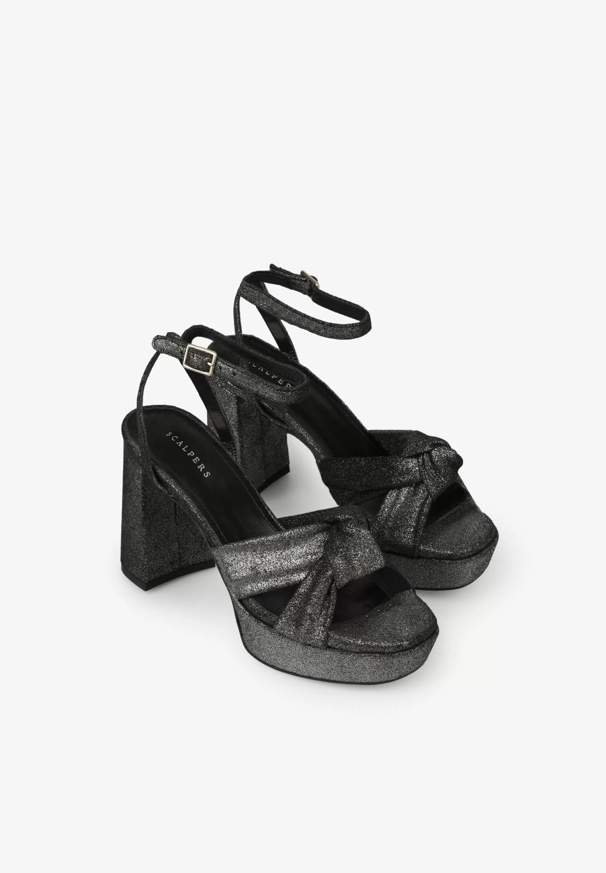 New Sandalias Tacon Plataforma Nudo Mujer La Gran Fiesta