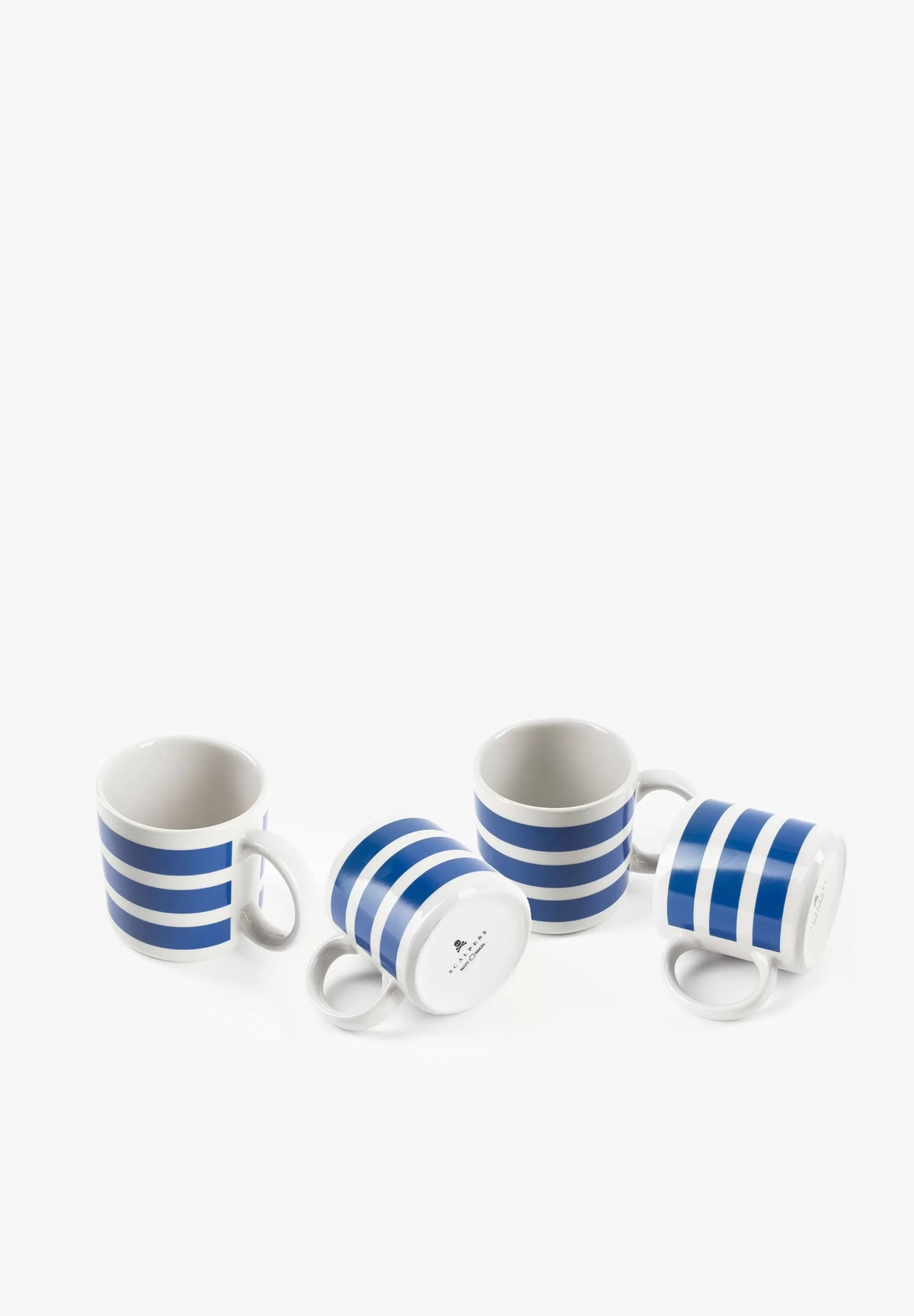 Shop Set Tazas Rayas Home Vajilla