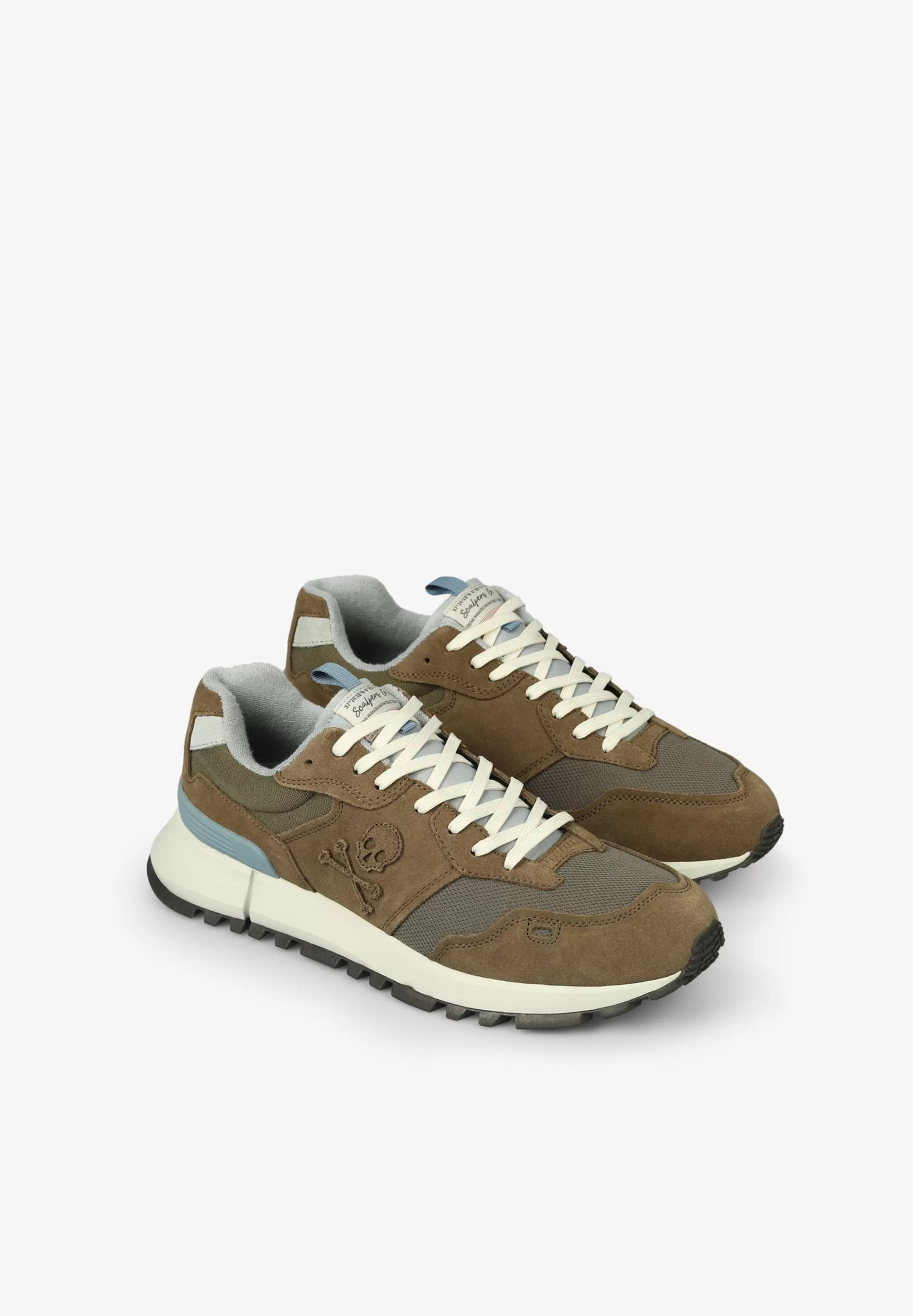 New Sneakers Suela Ancha Hombre Sneakers