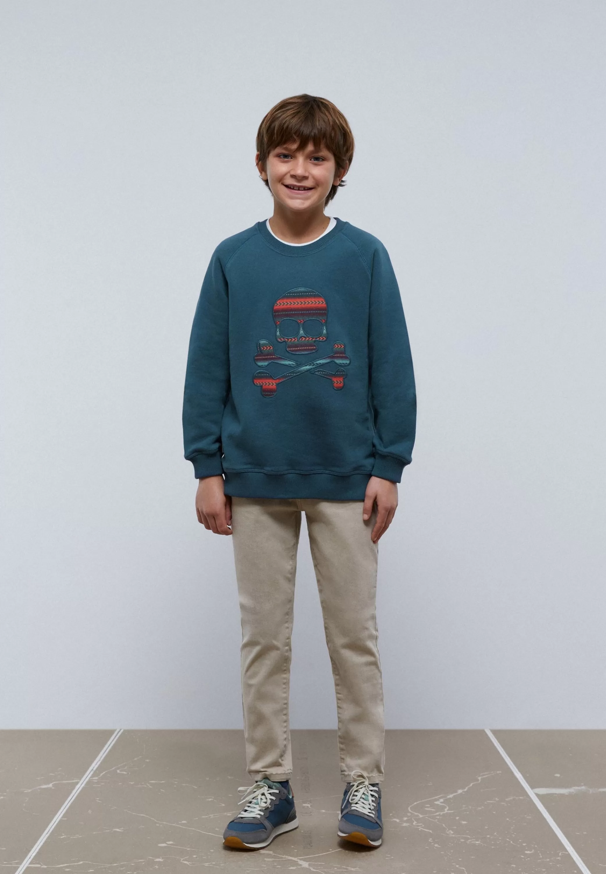 Discount Sudadera Calavera Etnica Niños Sudaderas