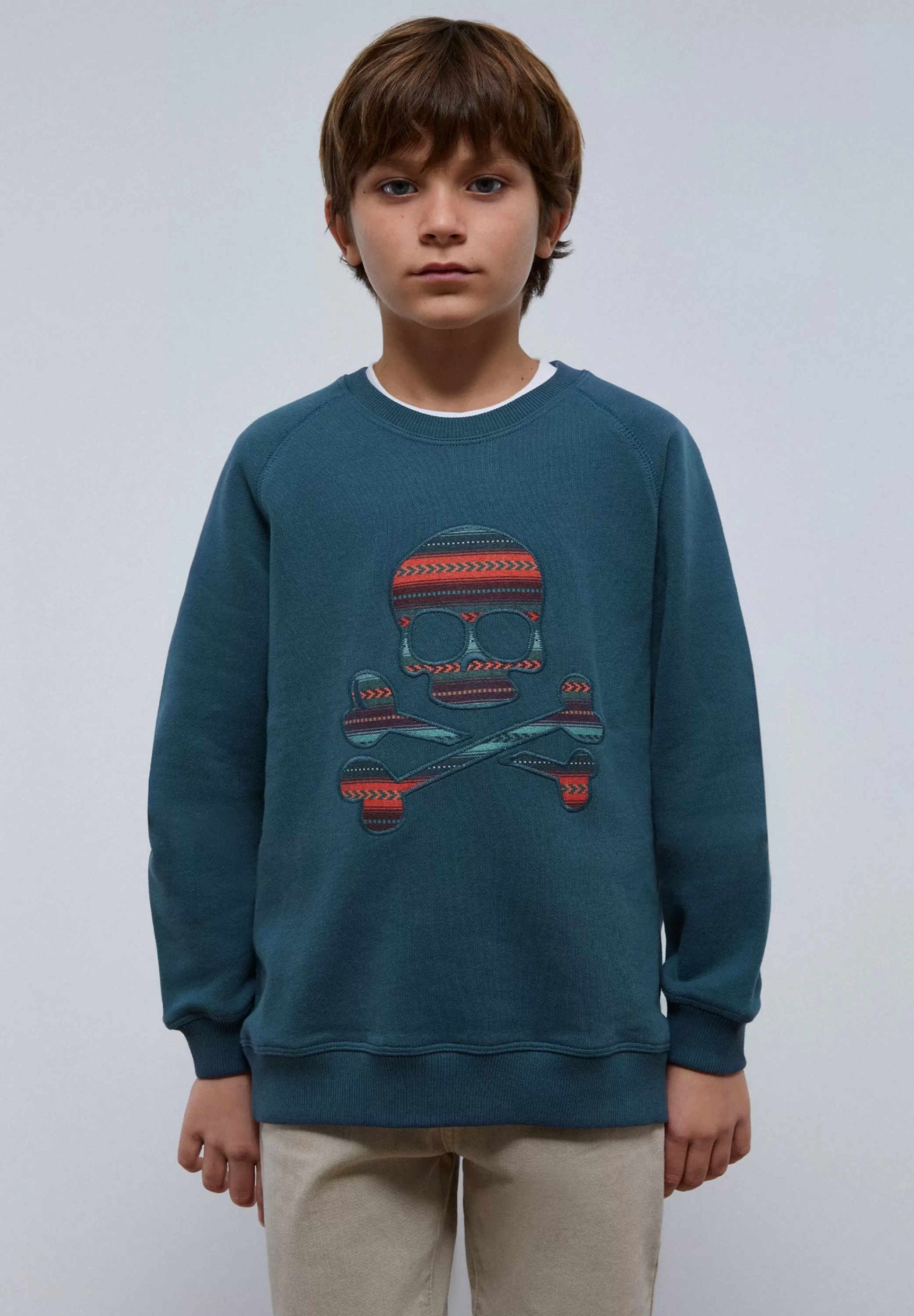 Discount Sudadera Calavera Etnica Niños Sudaderas