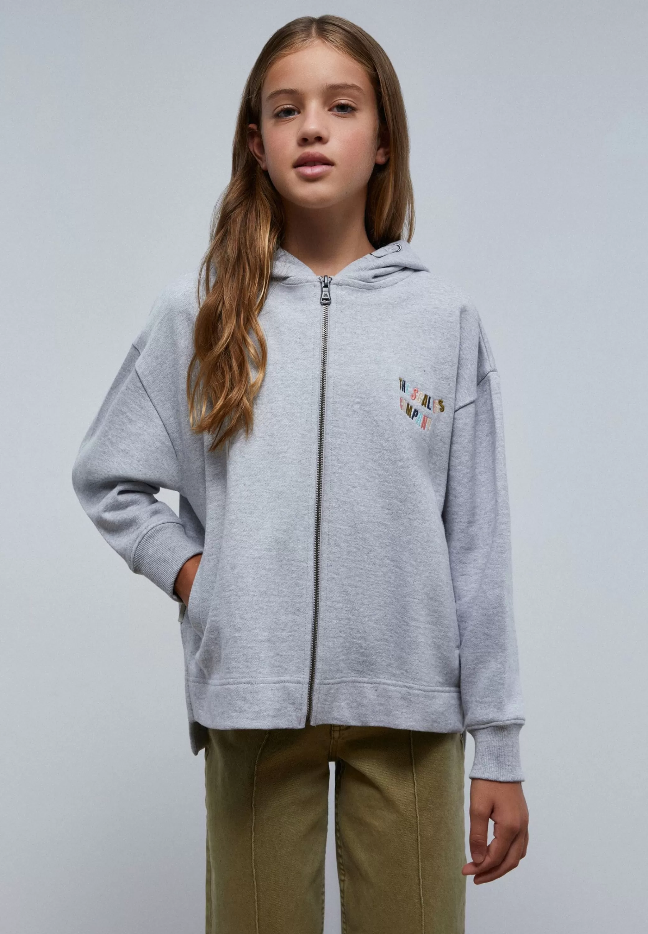 Outlet Sudadera Cremallera Capucha Contraste Niños Sudaderas