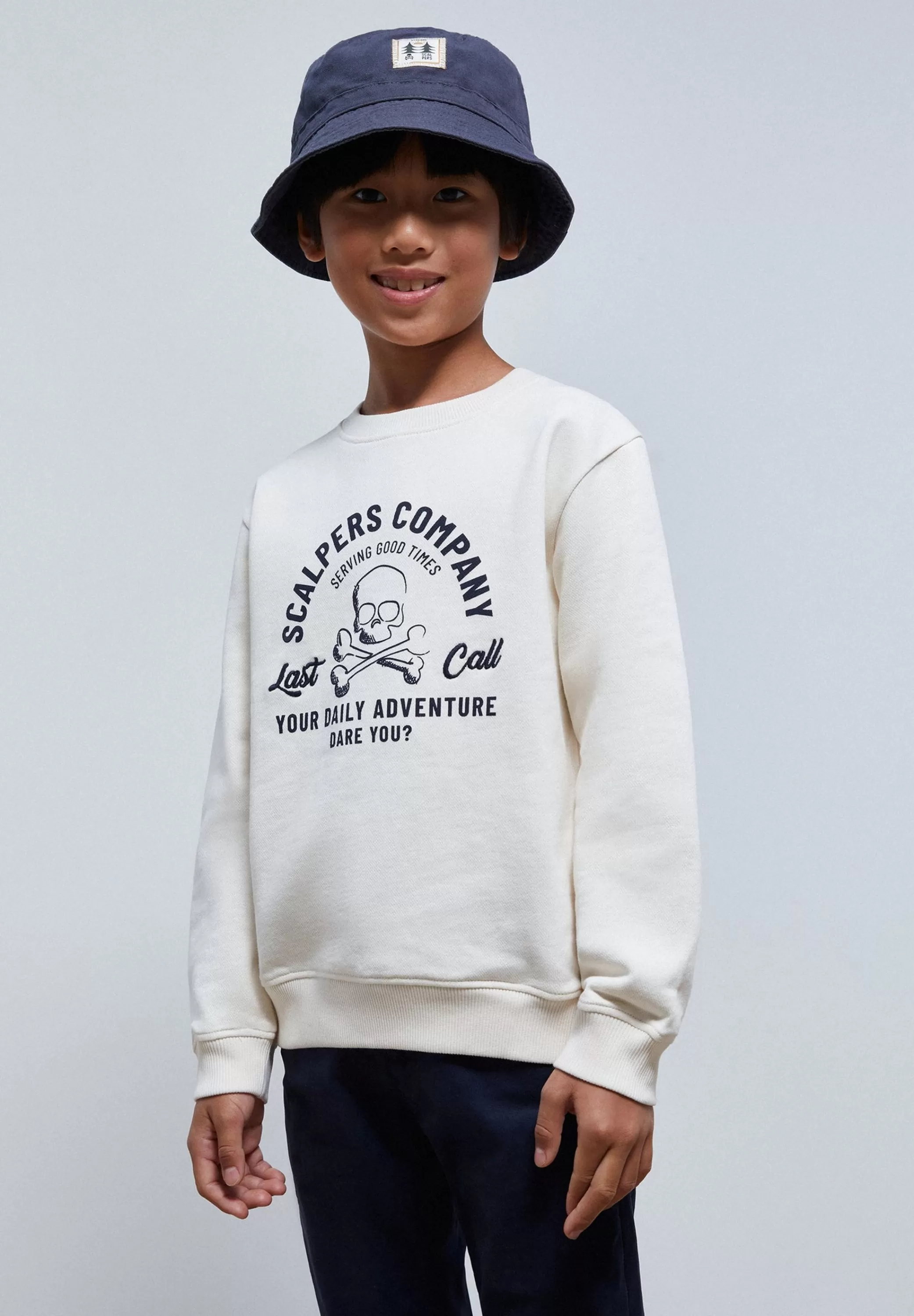 Flash Sale Sudadera Print Y Bordados Niños Sudaderas